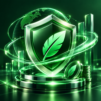 RiskPort green shield emblem